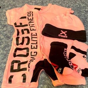 COPY - Rare Reebok Crossfit Baby Outfit Set